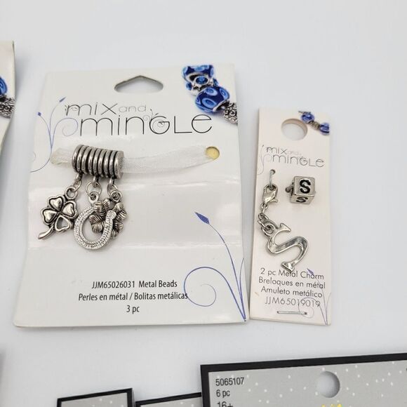 New High Quality Art Glass & Metal Beads Assorted Lot - Picture 6 of 14